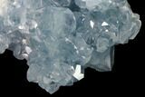 Sky Blue Celestine (Celestite) Crystal Cluster - Madagascar #157581-2